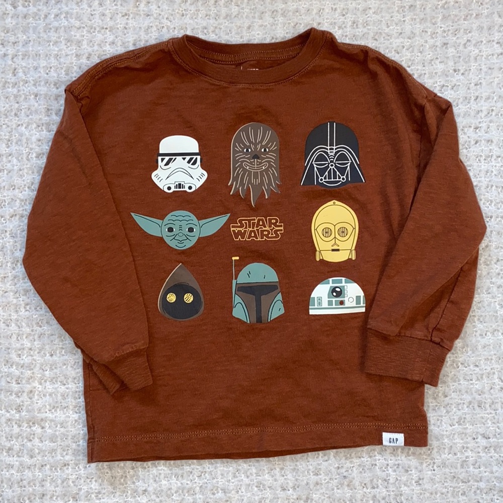 GAP KIDS STARWARS LONG SLEEVE